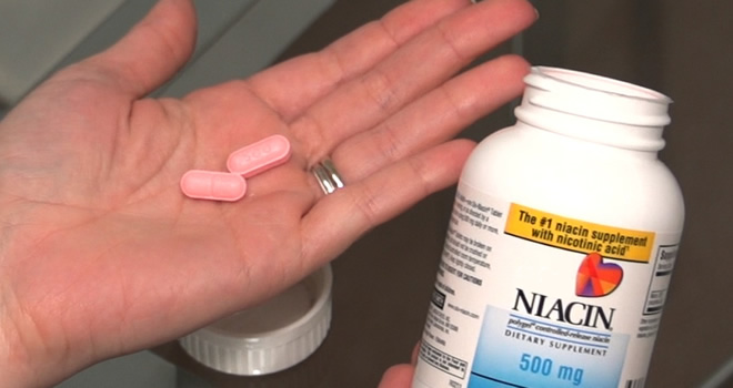 niacin flush for drug test